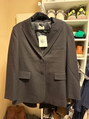 DISSH Black Women's Single-Breasted Blazer